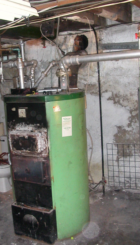 Oil Fired Boiler (Before)